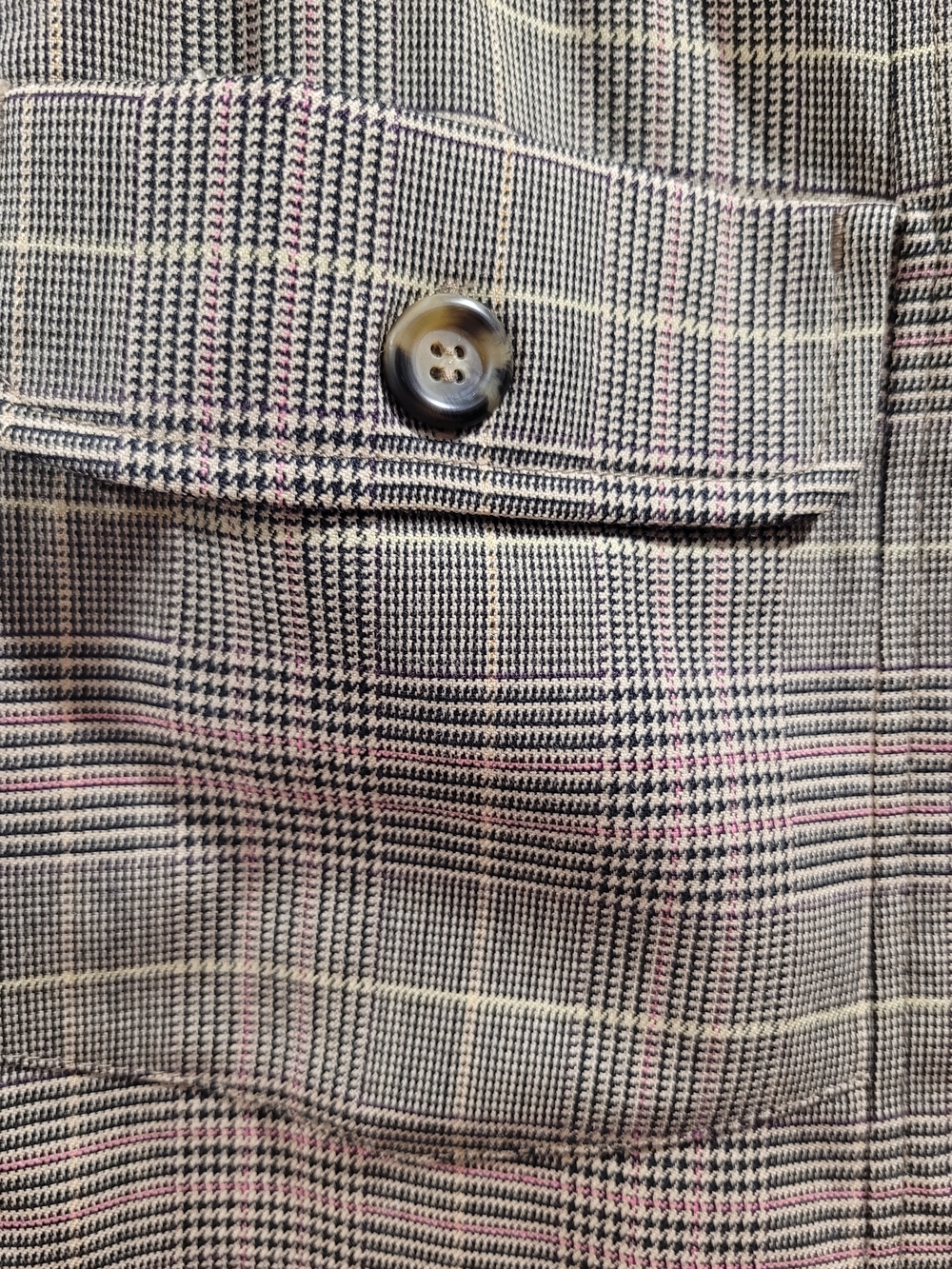 Weekend Max Mara Brown Plaid Pleated Midi Skirt Size 10 - Picture 2 of 11